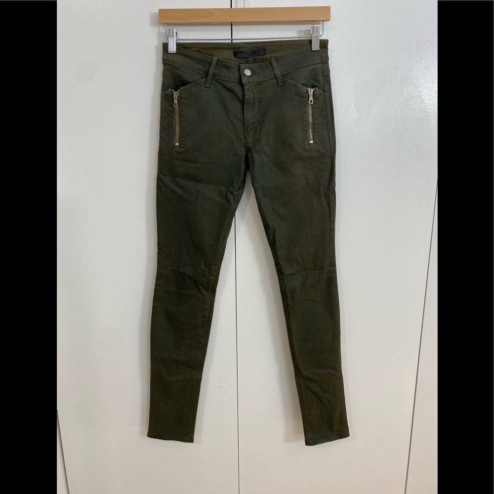 Joe’s Jeans coated skinny ankle jean